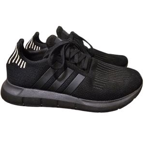 Adidas Women's Swift Run 1.0 Black Sneakers